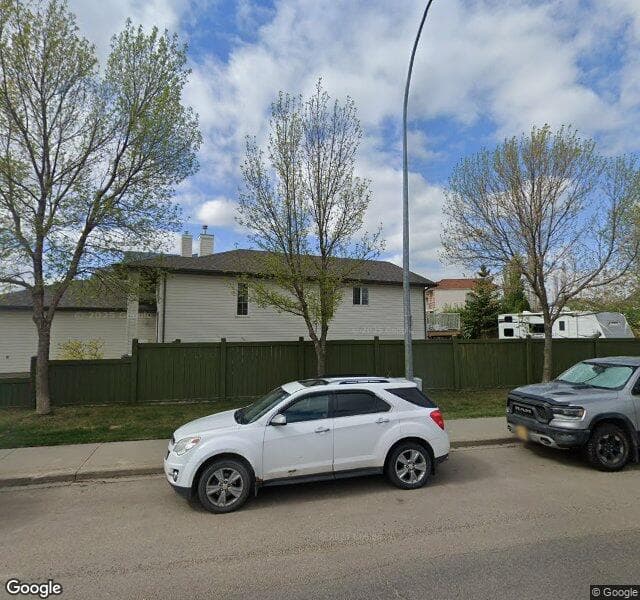 Street view of 15424 138B Street NW, Edmonton