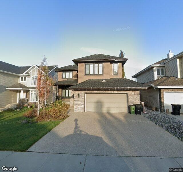 Street view of 6414 Mann Court NW, Edmonton