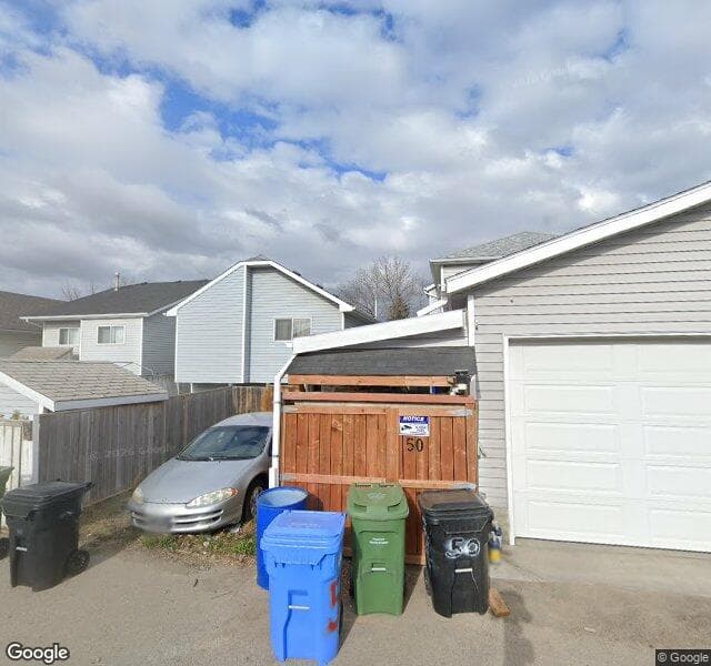 Street view of 46 Erin Meadow Close SE, Calgary
