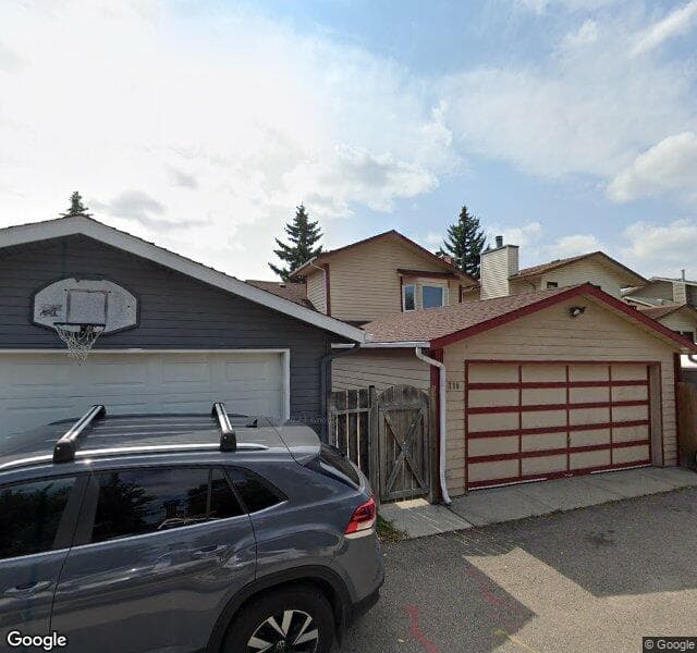 Street view of 318 Sunvale Drive SE, Calgary