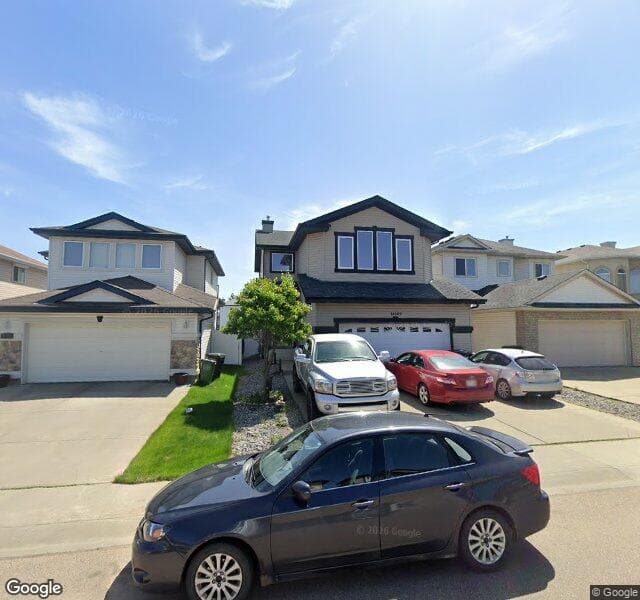 Street view of 16109 48 Street NW, Edmonton