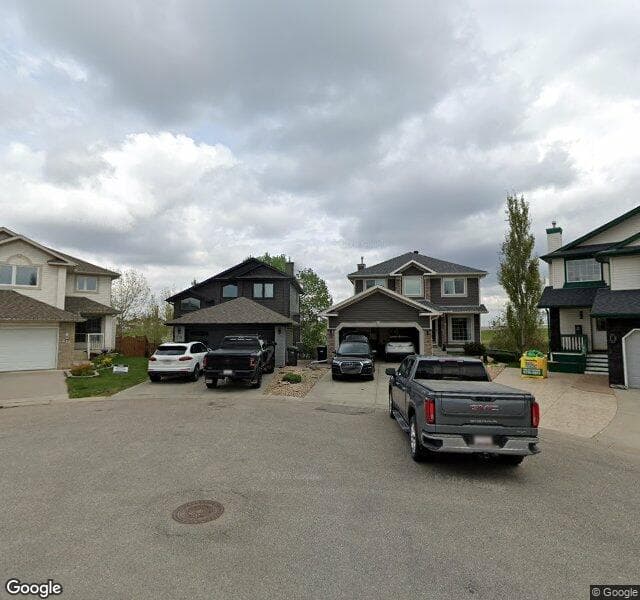 Street view of 218 Bridlecreek Green SW, Calgary