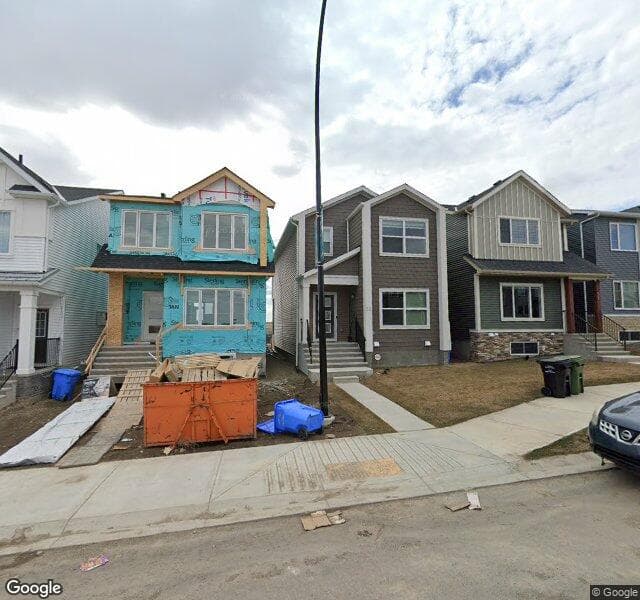 Street view of 55 Lewiston Drive NE, Calgary