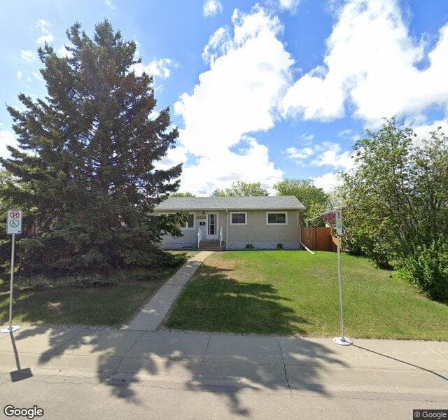 Street view of 13408 123A Street NW, Edmonton