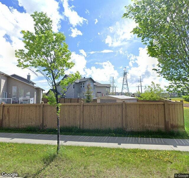 Street view of 16422 43 Street NW, Edmonton