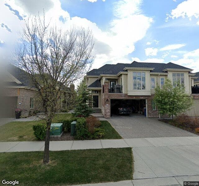 Street view of 294 Wentworth Square SW, Calgary