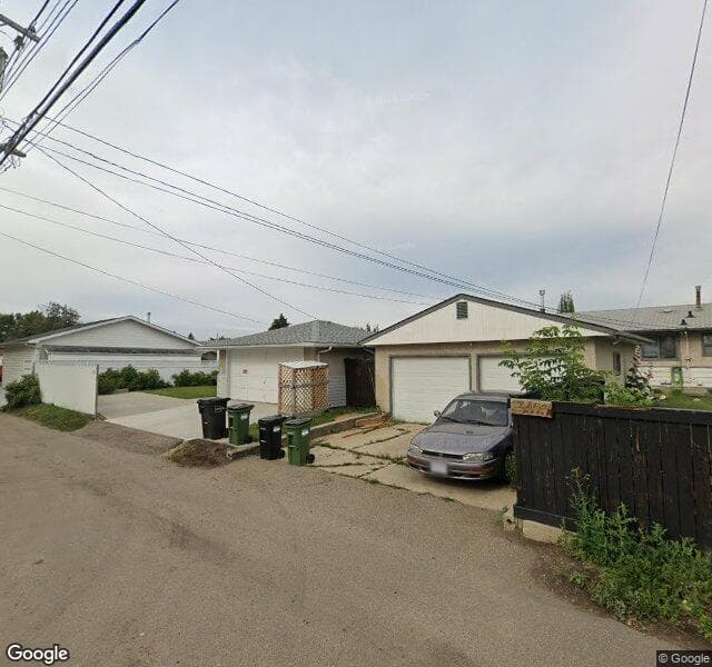 Street view of 13423 124 Street NW, Edmonton