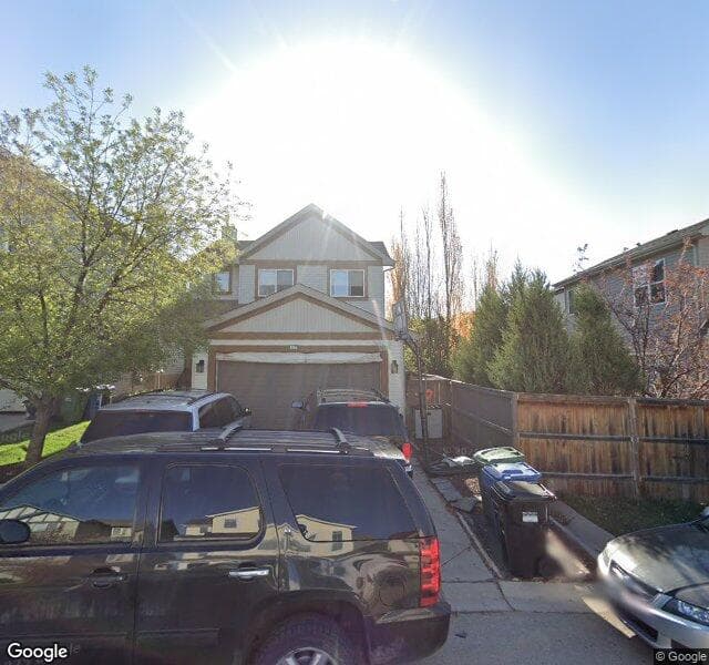 Street view of 86 Evansbrooke Park NW, Calgary