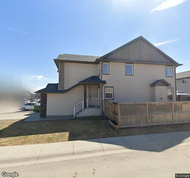 Street view of 429 Skyview Ranch Way NE, Calgary