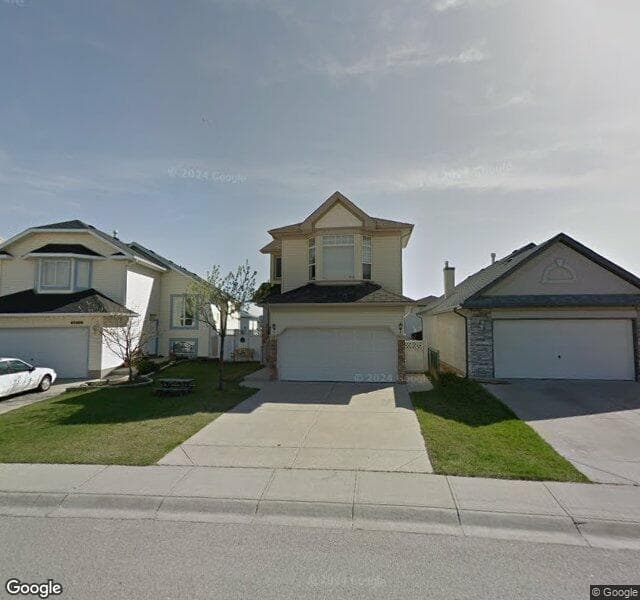 Street view of 2918 Hidden Ranch Way NW, Calgary