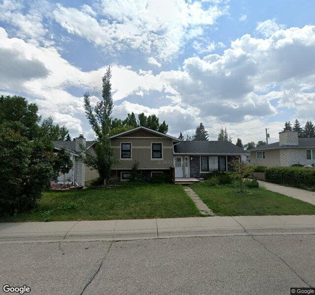 Street view of 8523 Atlas Drive SE, Calgary