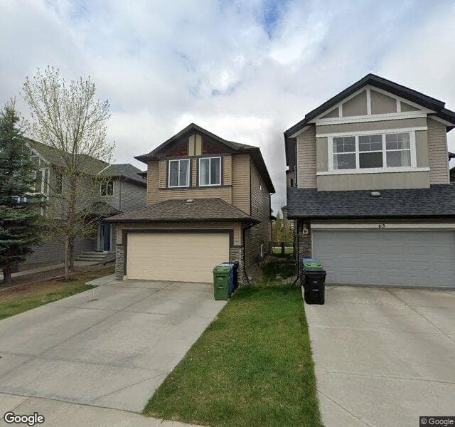 Street view of 59 Everoak Green SW, Calgary