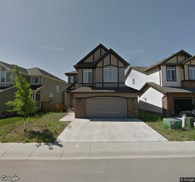 Street view of 107 Brightoncrest Terrace SE, Calgary