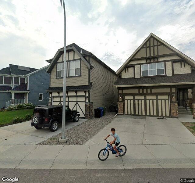 Street view of 67 Masters Place SE, Calgary