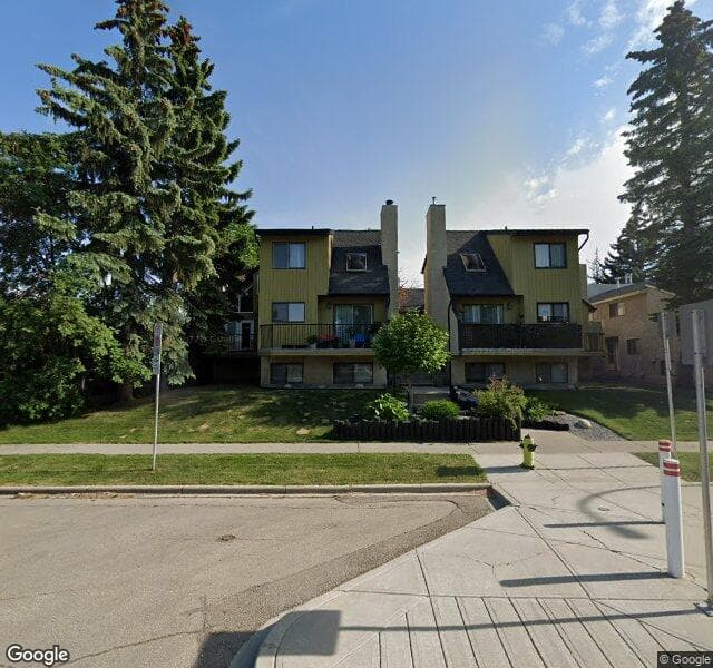 Street view of 7-123 13 Avenue NE, Calgary