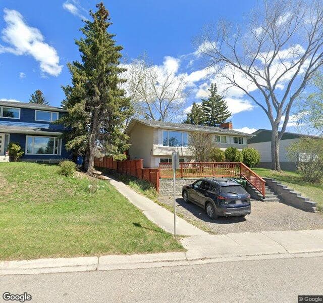 Street view of 5508 Dalwood Way NW, Calgary
