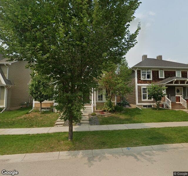 Street view of 72 Auburn Bay Boulevard SE, Calgary