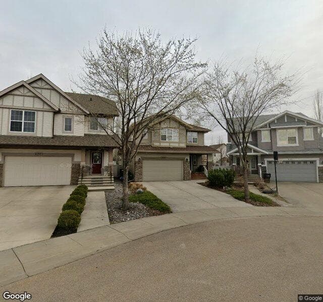 Street view of 6159 Stinson Way NW, Edmonton
