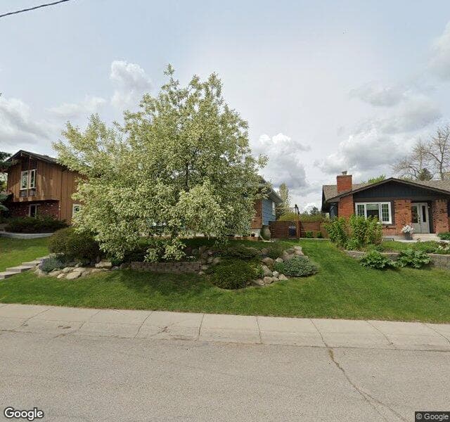 Street view of 43 Midvalley Road SE, Calgary