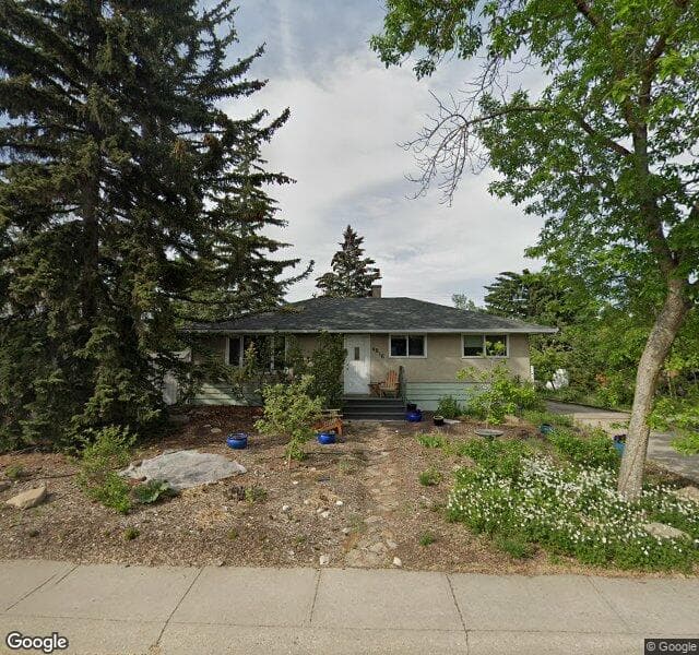 Street view of 4816 Worcester Drive SW, Calgary