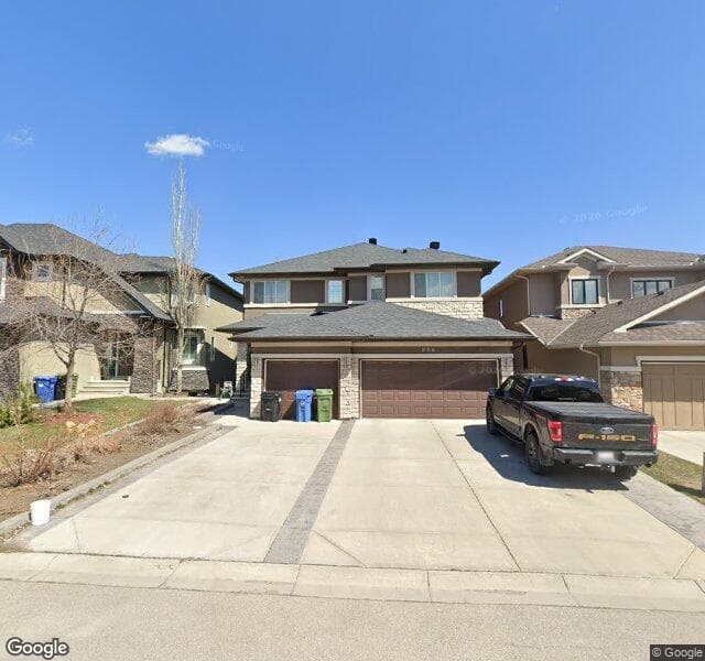 Street view of 315 Panatella Heath NW, Calgary