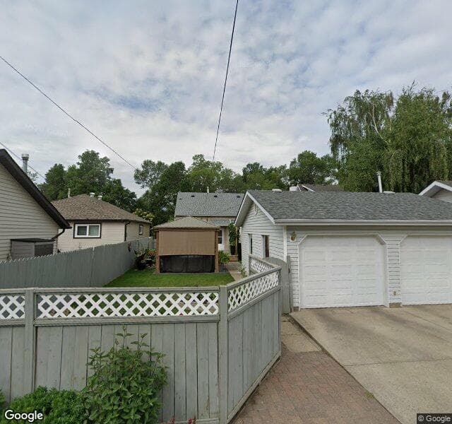Street view of 11121 69 Street NW, Edmonton