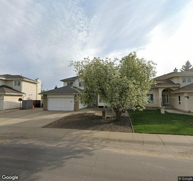 Street view of 321 Twin Brooks Drive NW, Edmonton