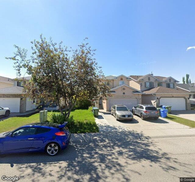Street view of 186 Coral Springs Boulevard NE, Calgary