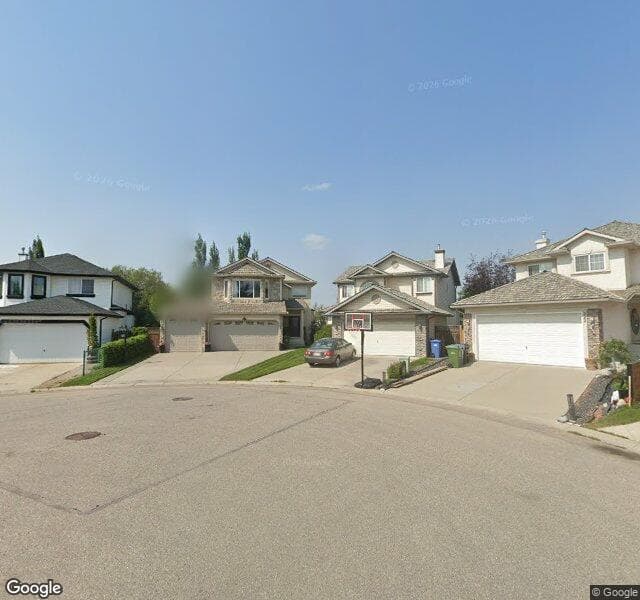 Street view of 230 Valley Brook Court NW, Calgary