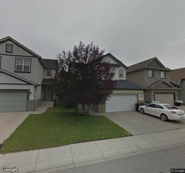 Street view of 54 Evansbrooke Way NW, Calgary