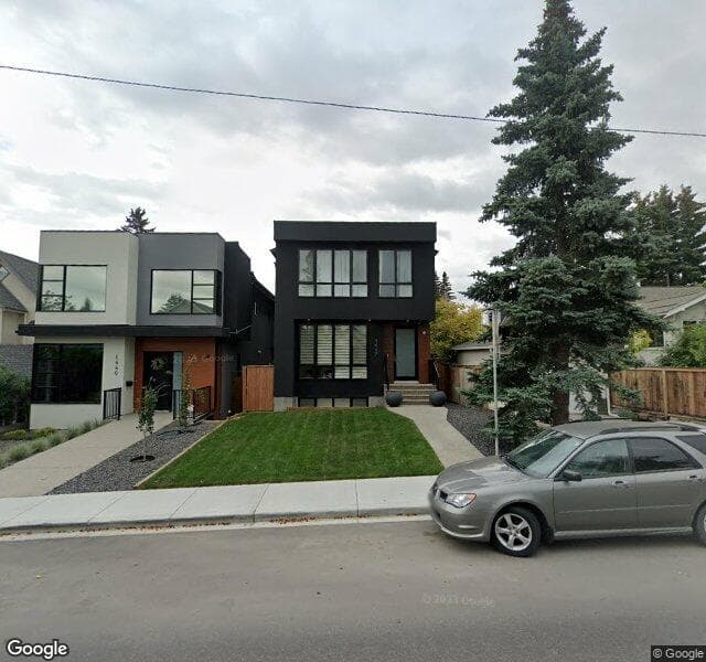 Street view of 1442 26 Street SW, Calgary