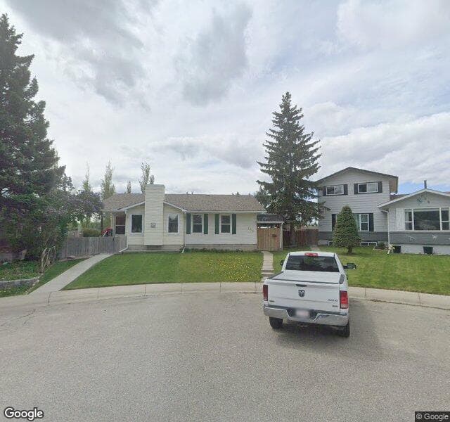 Street view of 538 Queensland Place SE, Calgary