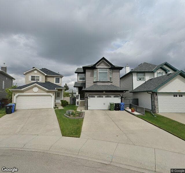 Street view of 42 Bridlewood Park SW, Calgary