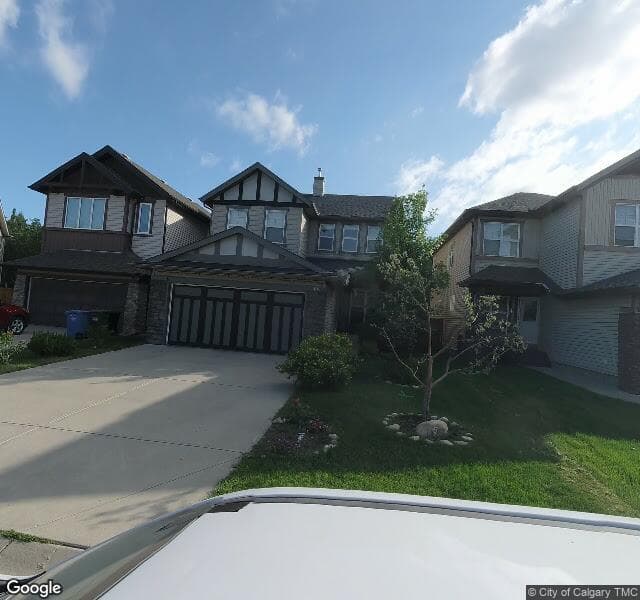 Street view of 109 Tremblant Place SW, Calgary