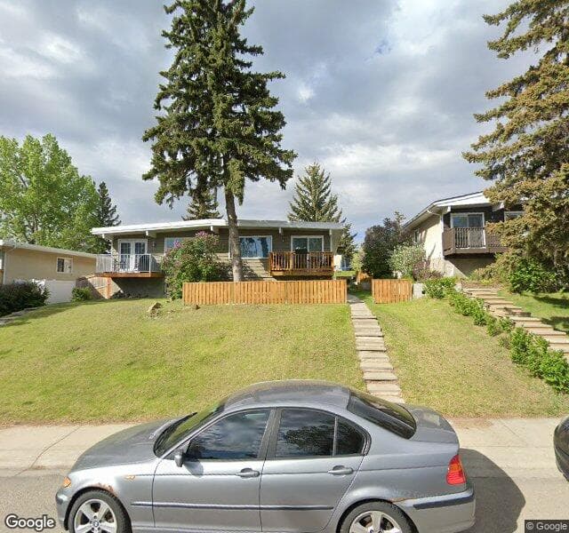 Street view of 1015 Hunterhaven Road NW, Calgary