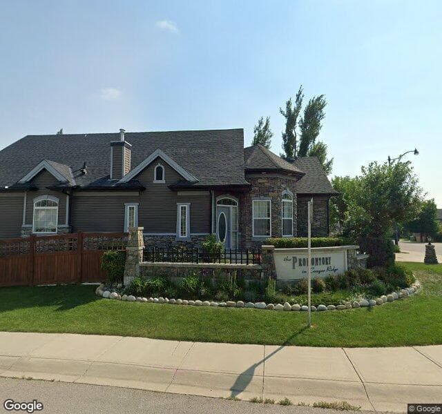 Street view of 260 Cougar Ridge Drive SW, Calgary