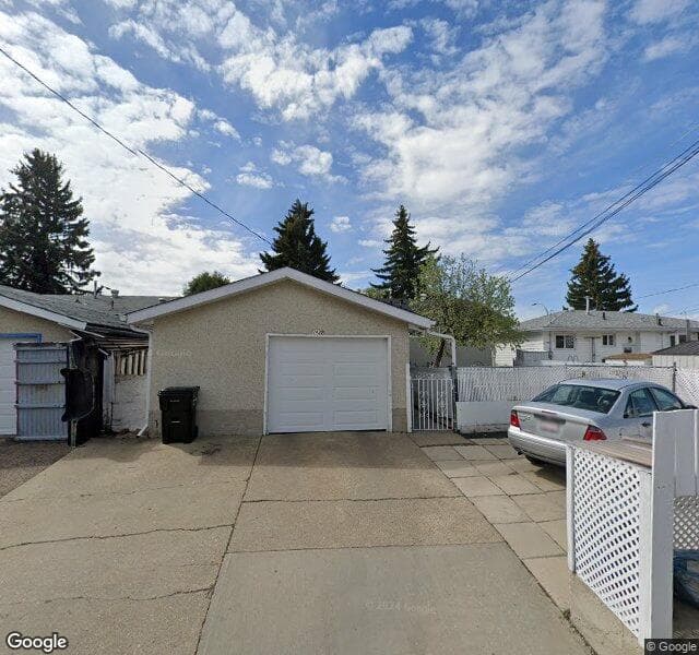 Street view of 7420 Delwood Road NW, Edmonton