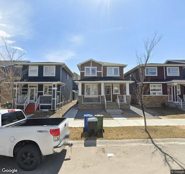 Street view of 435 Redstone Drive NE, Calgary