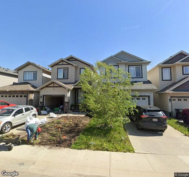 Street view of 17095 38 Street NW, Edmonton