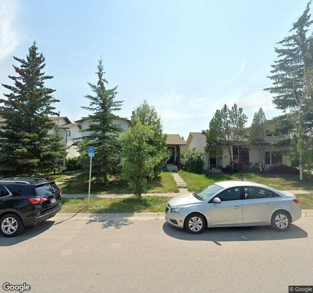 Street view of 3626 Cedarille Drive SW, Calgary