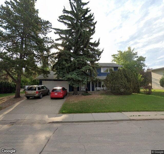 Street view of 4707 142 Street NW, Edmonton
