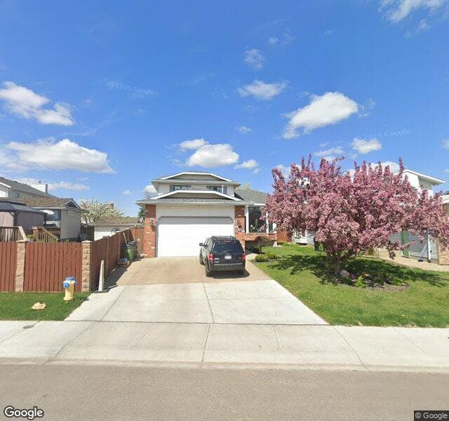 Street view of 10008 154 Avenue NW, Edmonton