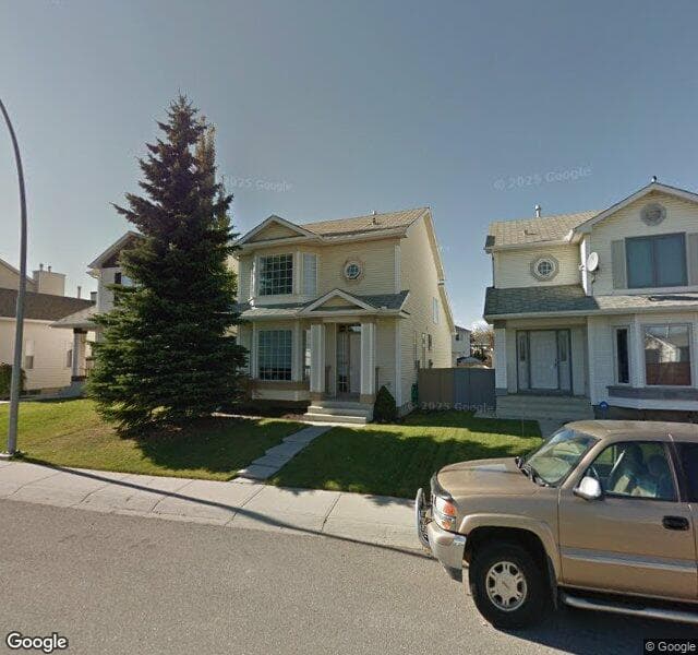 Street view of 135 Mount Lorette Close SE, Calgary