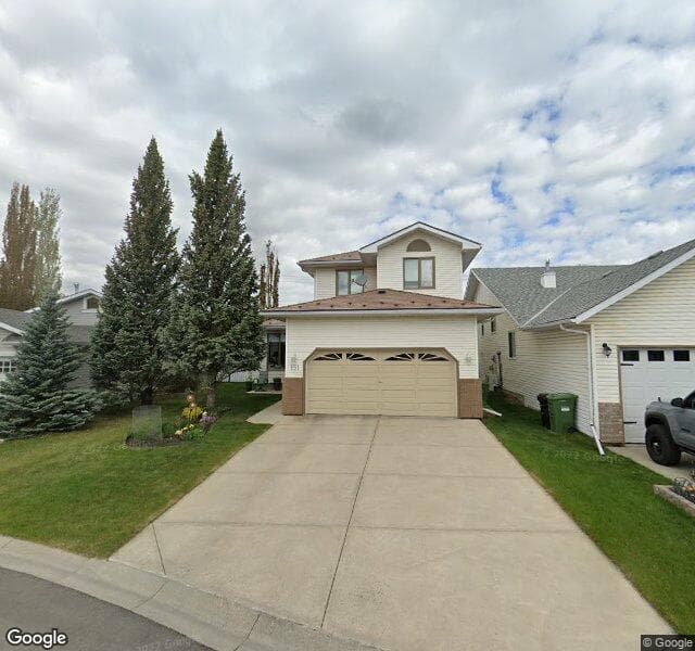 Street view of 151 Hawkmount Green NW, Calgary