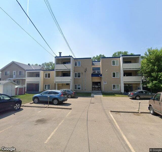 Street view of 303-11043 108 Street NW, Edmonton