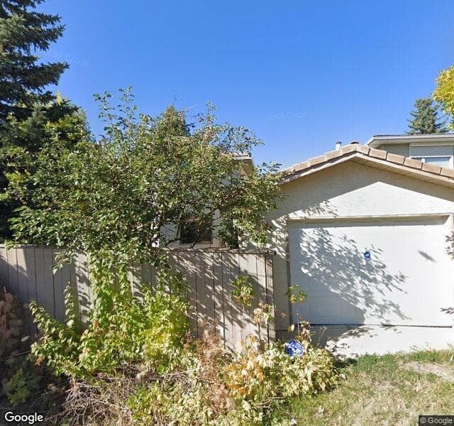 Street view of 541 Sunmills Drive SE, Calgary