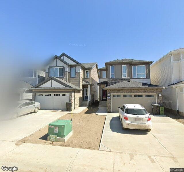Street view of 3735 213 Street NW, Edmonton