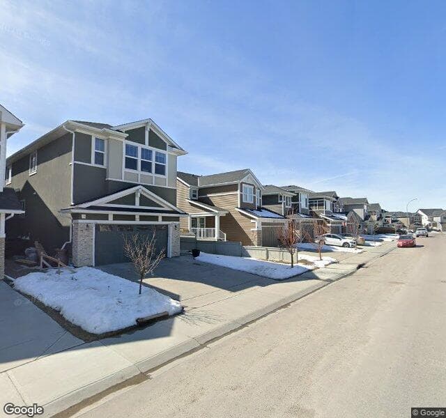 Street view of 83 Red Embers Terrace NE, Calgary