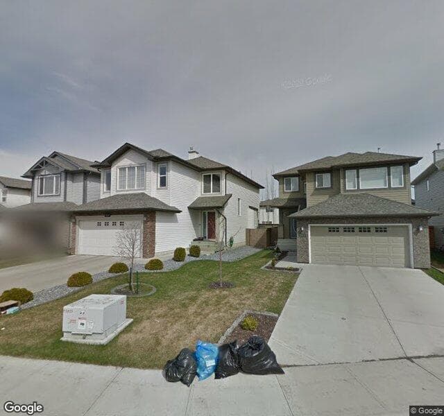 Street view of 8376 Shaske Crescent NW, Edmonton