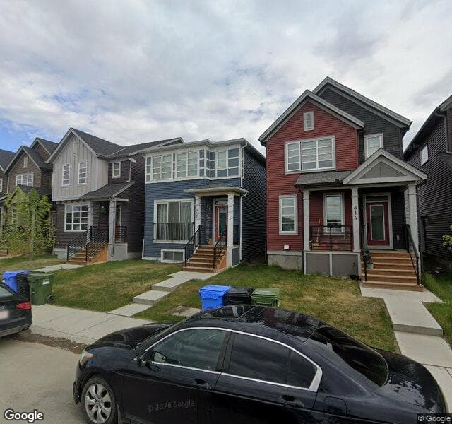 Street view of 675 Savanna Crescent NE, Calgary